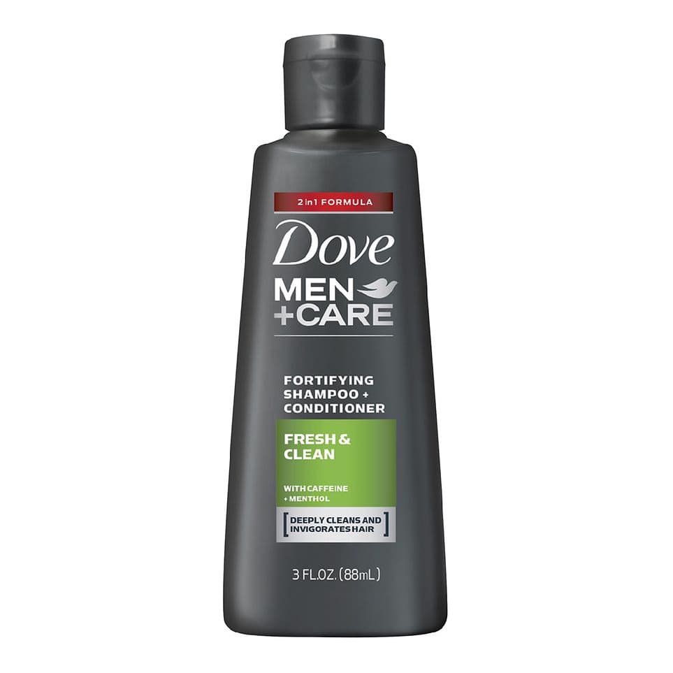 2 in 1 Shampoo and Conditioner Fresh & Clean, Travel Size