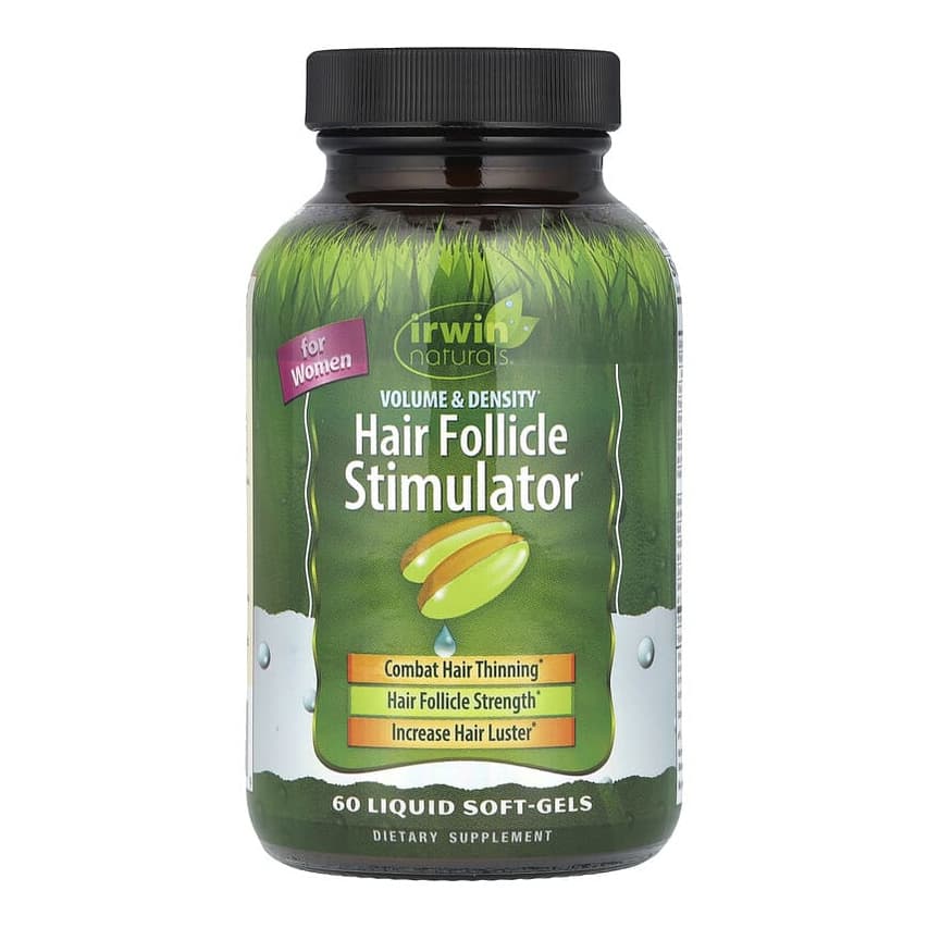 Hair Follicle Stimulator, For Women, 60 Liquid Soft-gels