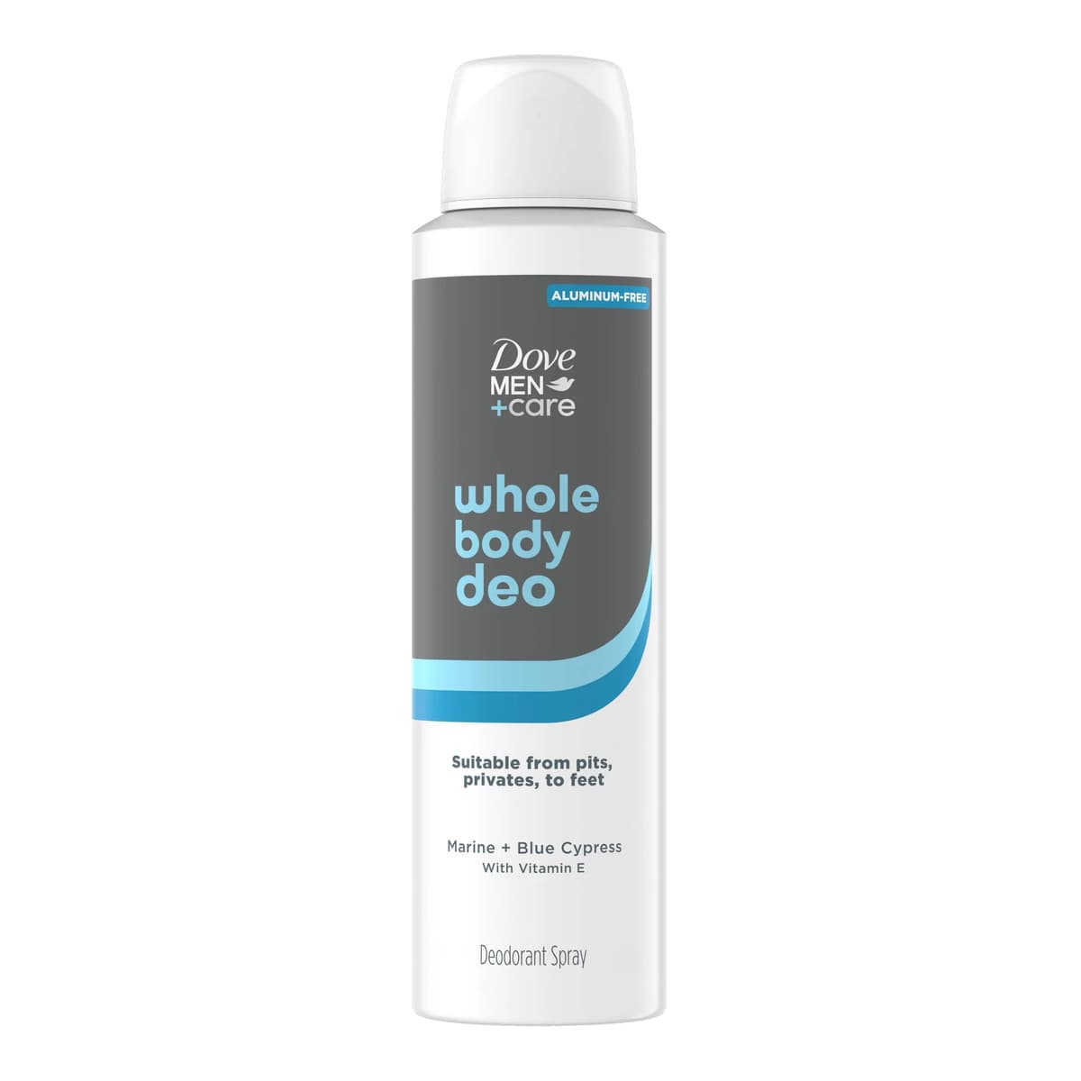 Whole Body Aluminum Free Deodorant Spray - Marine + Blue Cypress