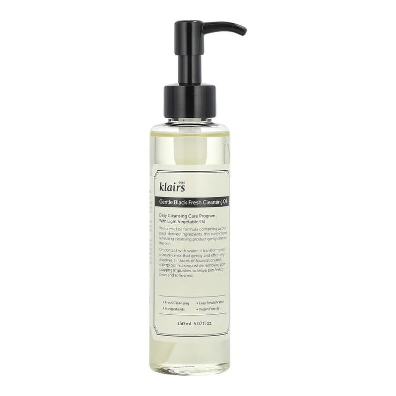 Gentle Black Fresh Cleansing Oil