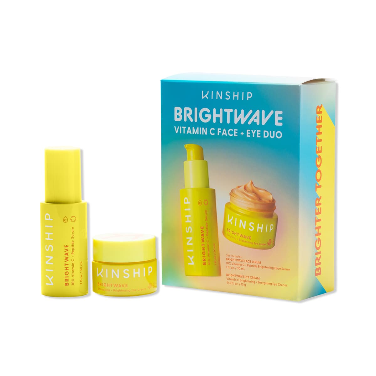 Brightwave Vitamin C Face Serum & Eye Cream Duo