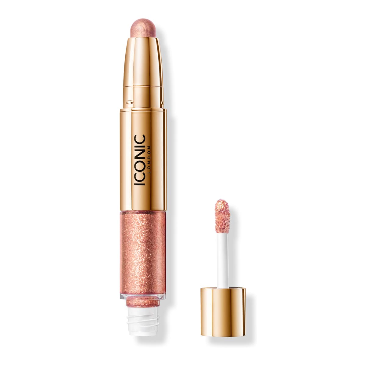 Glaze Crayon Dual-Ended Glitter Eyeshadow, Nectar