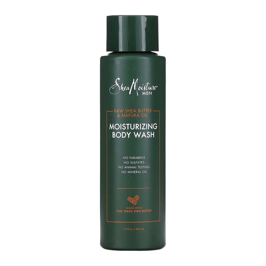 Men, Moisturizing Body Wash, Raw Shea Butter & Mafura Oil