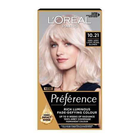 Preference 10.21 Stockholm Very Light Pearl Blonde Hair Dye