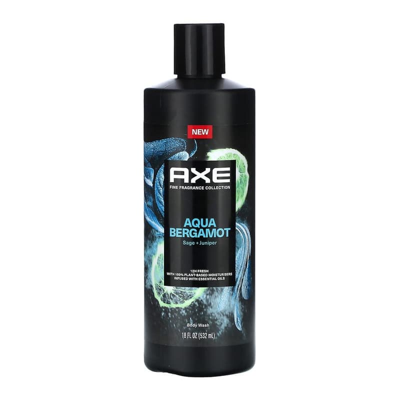 Aqua Bergamot Body Wash, Sage + Juniper