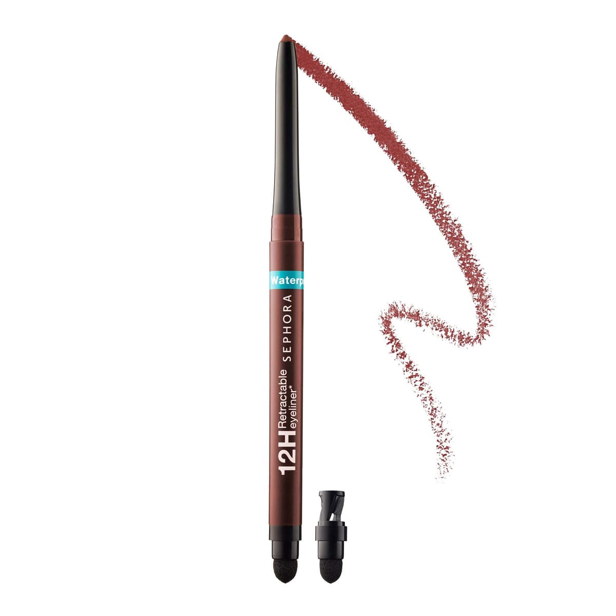 Waterproof 12HR Retractable Eyeliner Pencil, #04 Matte Terracotta