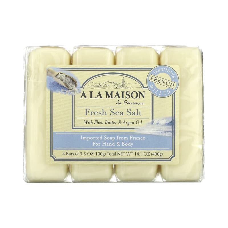Hand & Body Bar Soap, Fresh Sea Salt