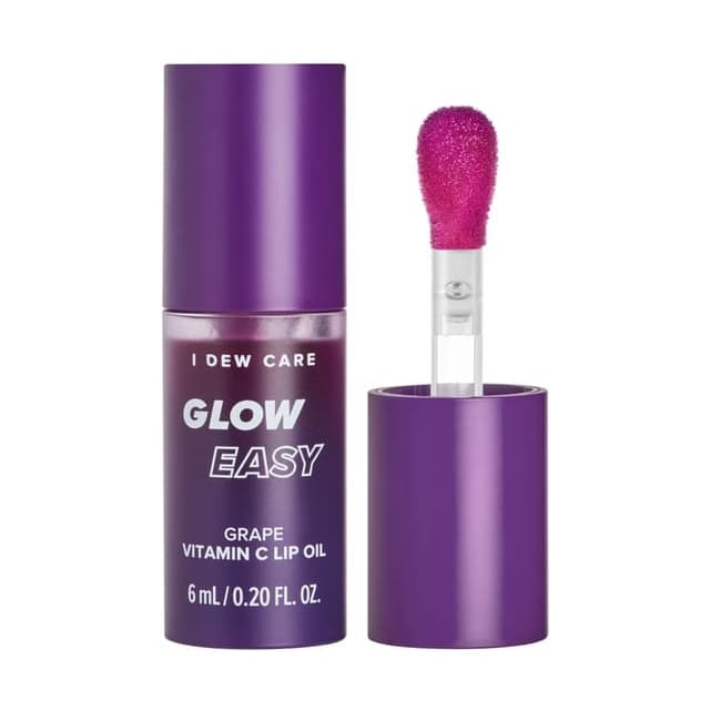 Glow Easy Vitamin C Lip Oil, Grape