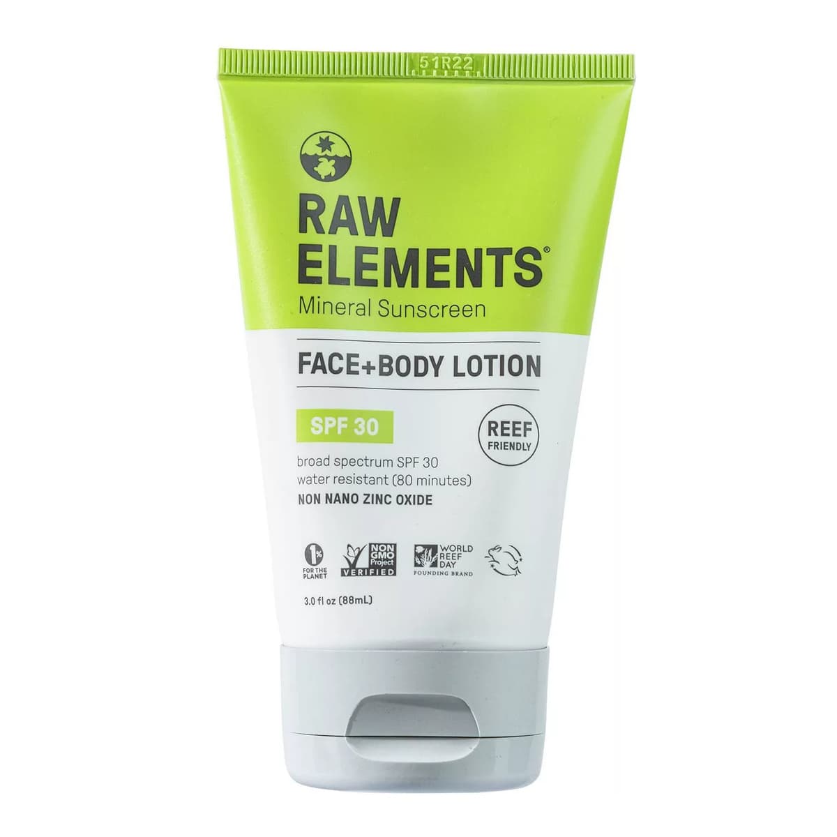 Face and Body Mineral Sunscreen Tube - SPF 30