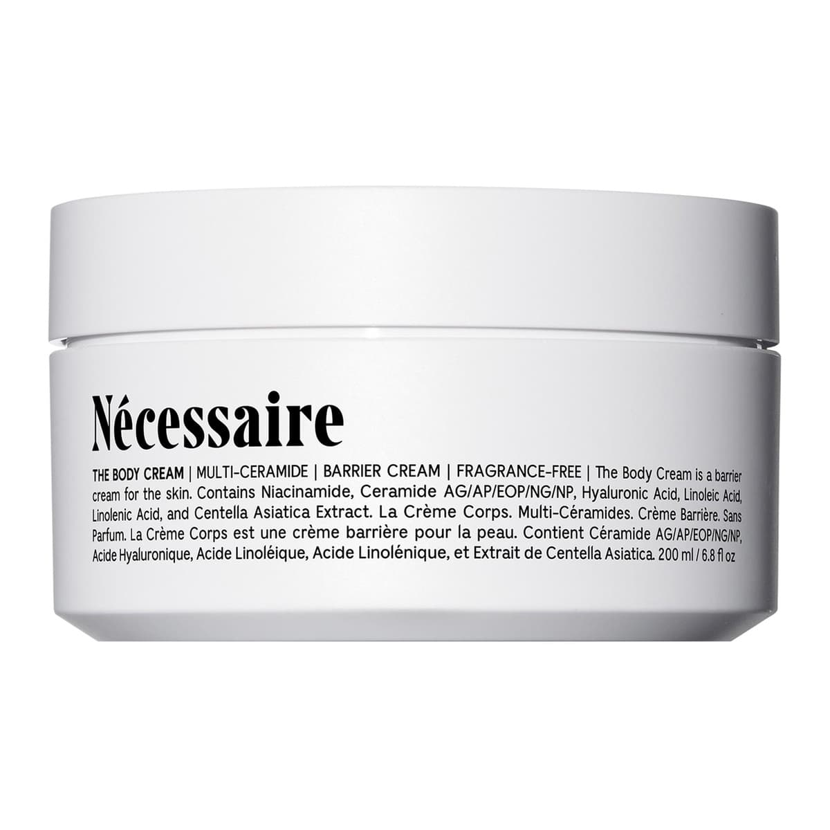 The Body Cream Fragrance-Free – Barrier Repair With 5% Niacinamide, 5 Essential Ceramides + Hyaluronic Acid
