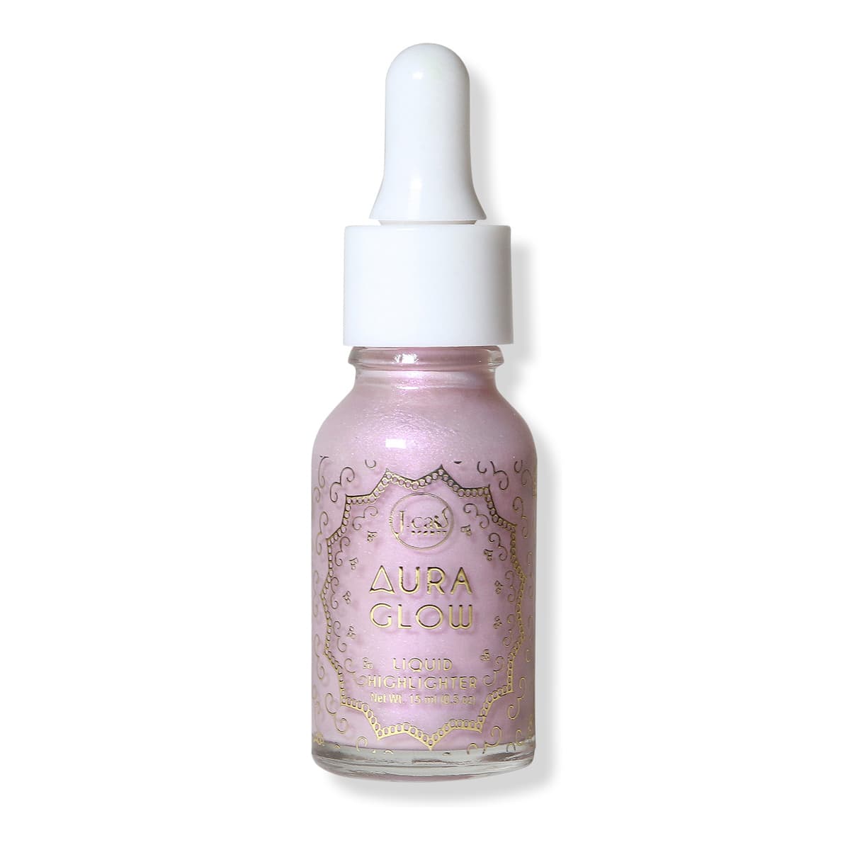 Aura Glow Liquid Highlighter, Bella Rose
