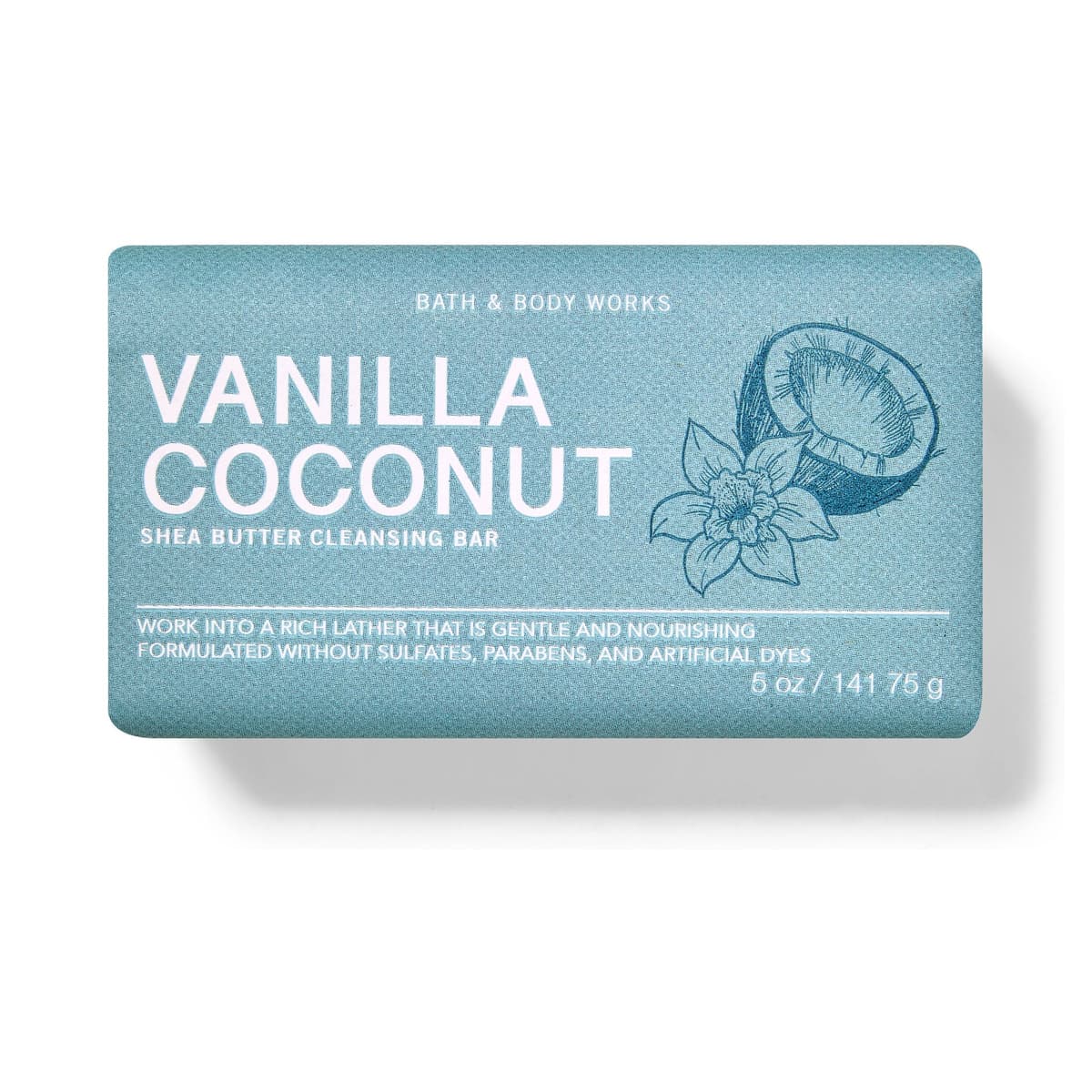 Vanilla Coconut, Shea Butter Cleansing Bar