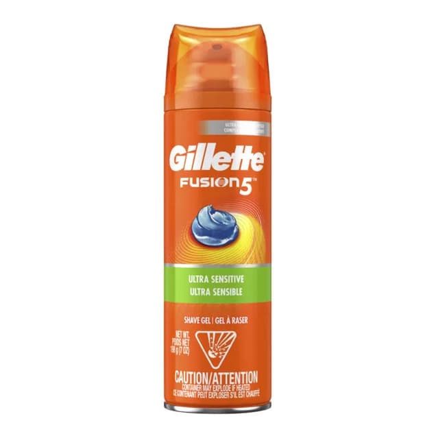 Fusion Ultra Sensitive Hydra Gel Men's Shave Gel