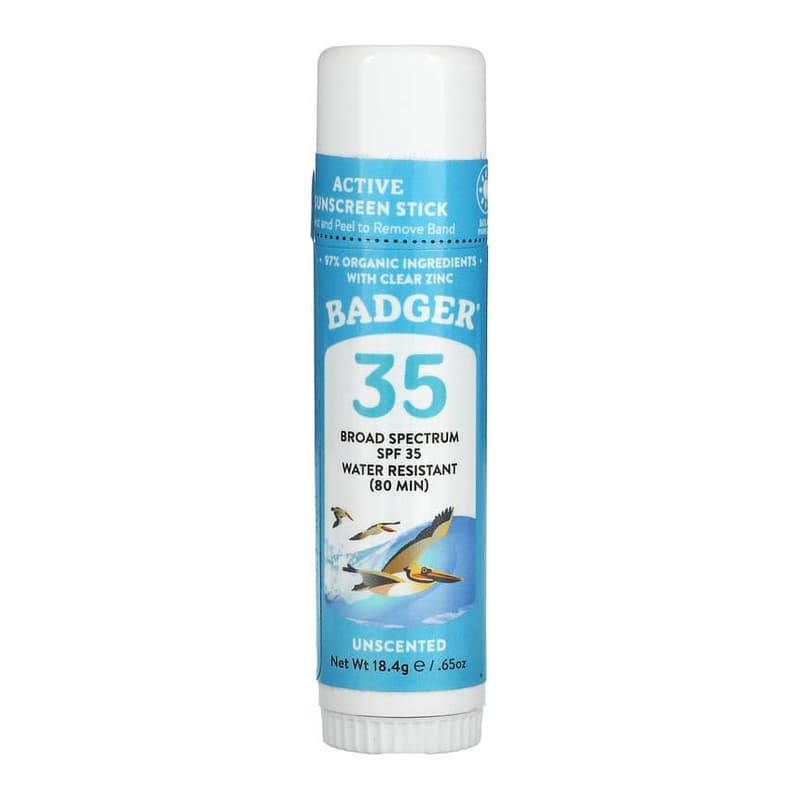 Active Sunscreen Stick, SPF 35, Unscented