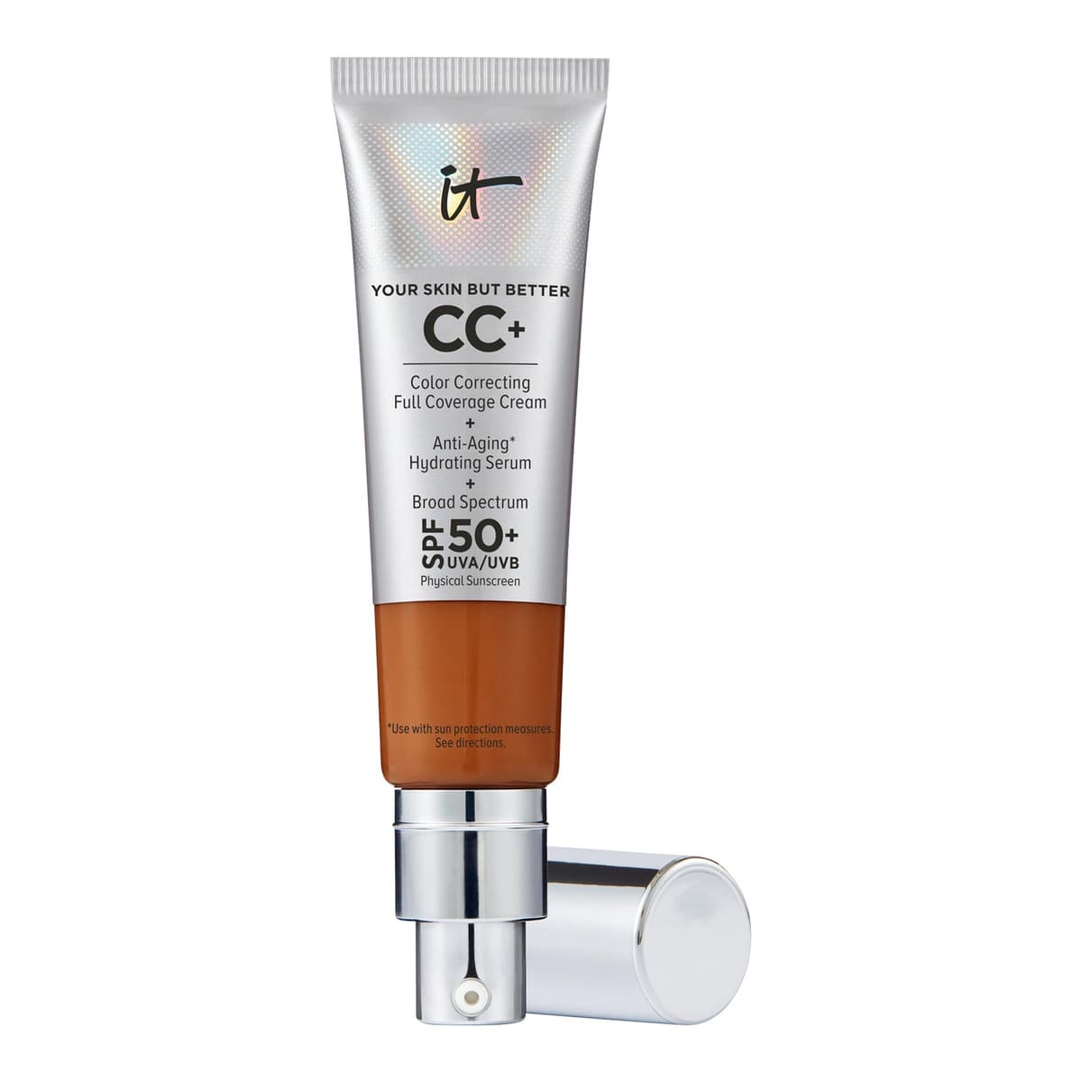 CC+ Cream Full Coverage Color Correcting Foundation with SPF 50+, Tan