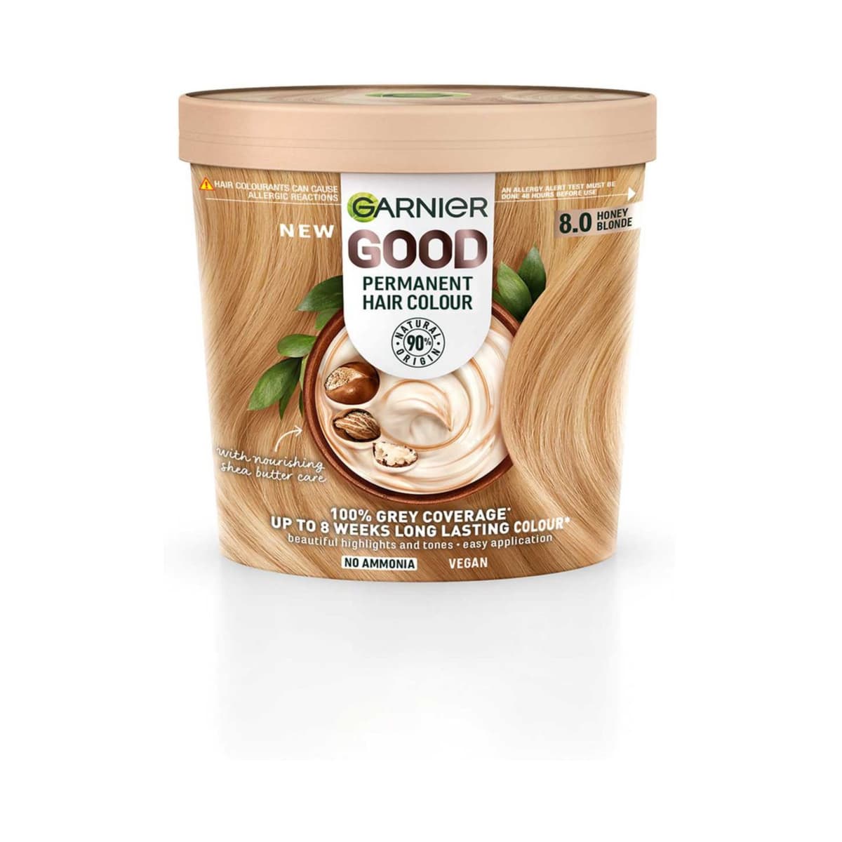 GOOD Permanent Hair Dye 8.0 Honey Blonde