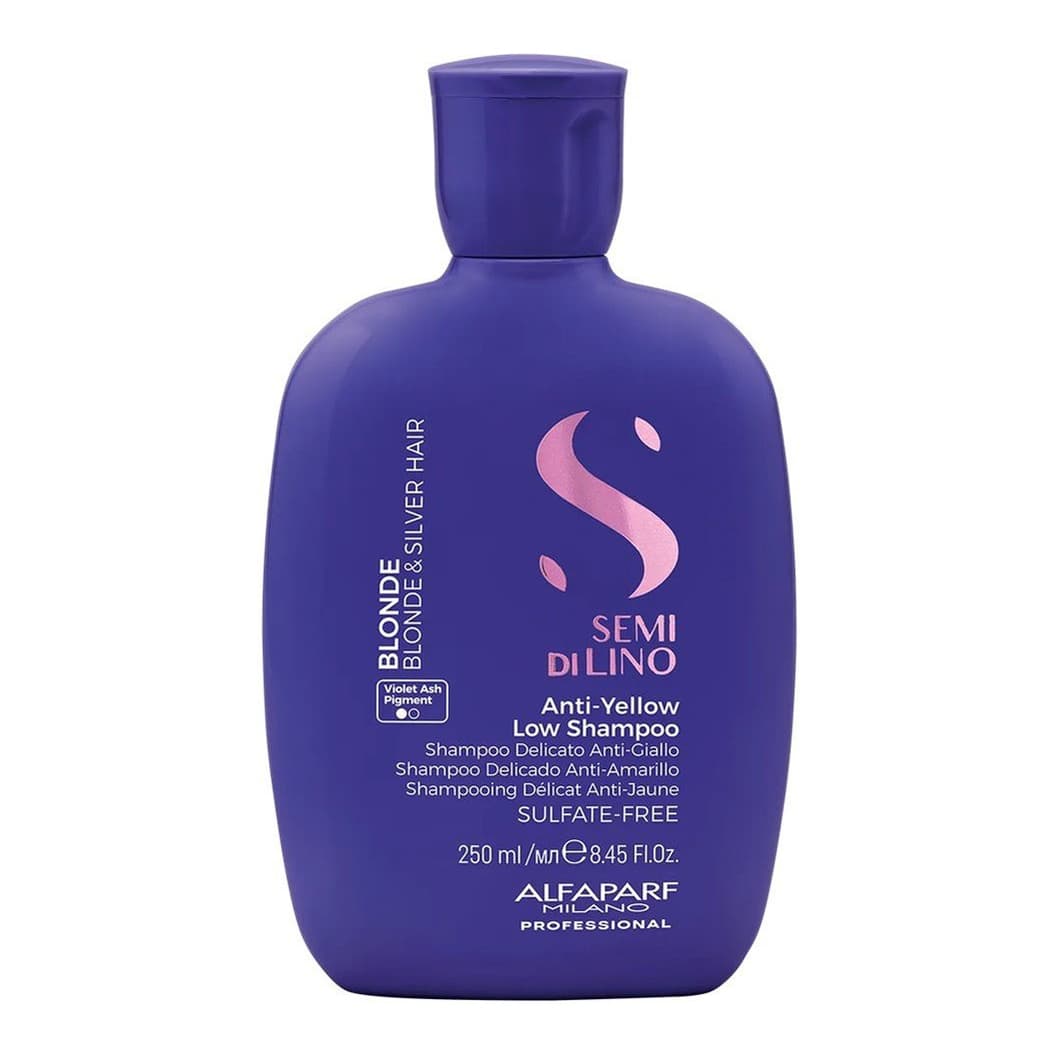 Professional Semi Di Lino Blonde Anti-Yellow Low Shampoo