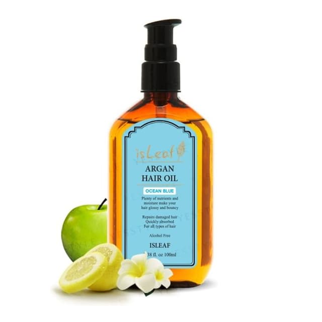 Fragrance Argan Hair Oil Ocean Blue