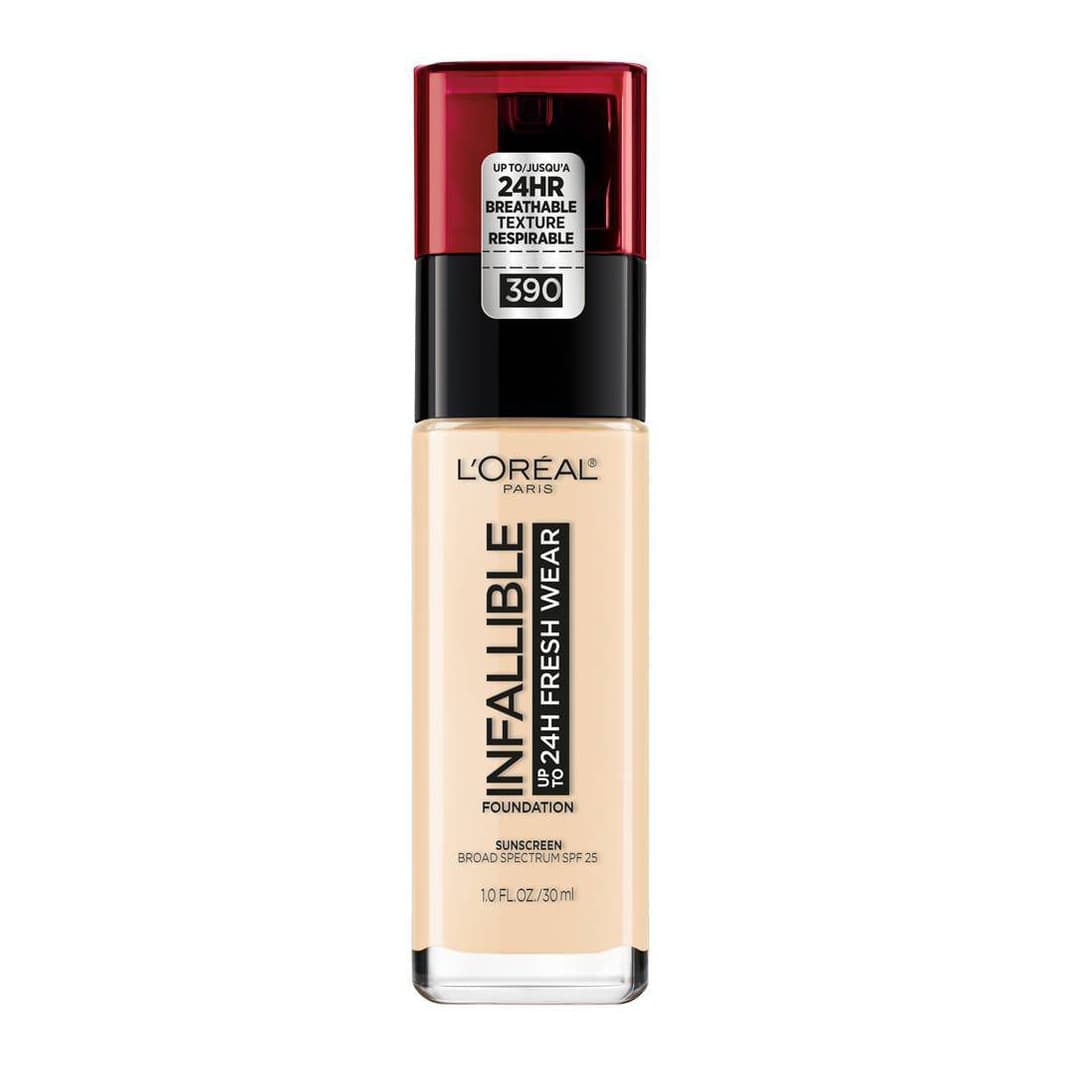 Infallible 32HR Fresh Wear Foundation with SPF 25, #390 Snow