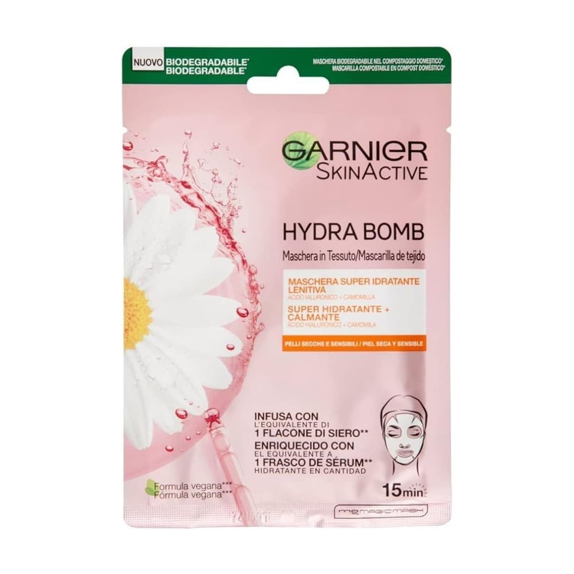 Skin Active Moisture Bomb Sheet Mask Chamomile