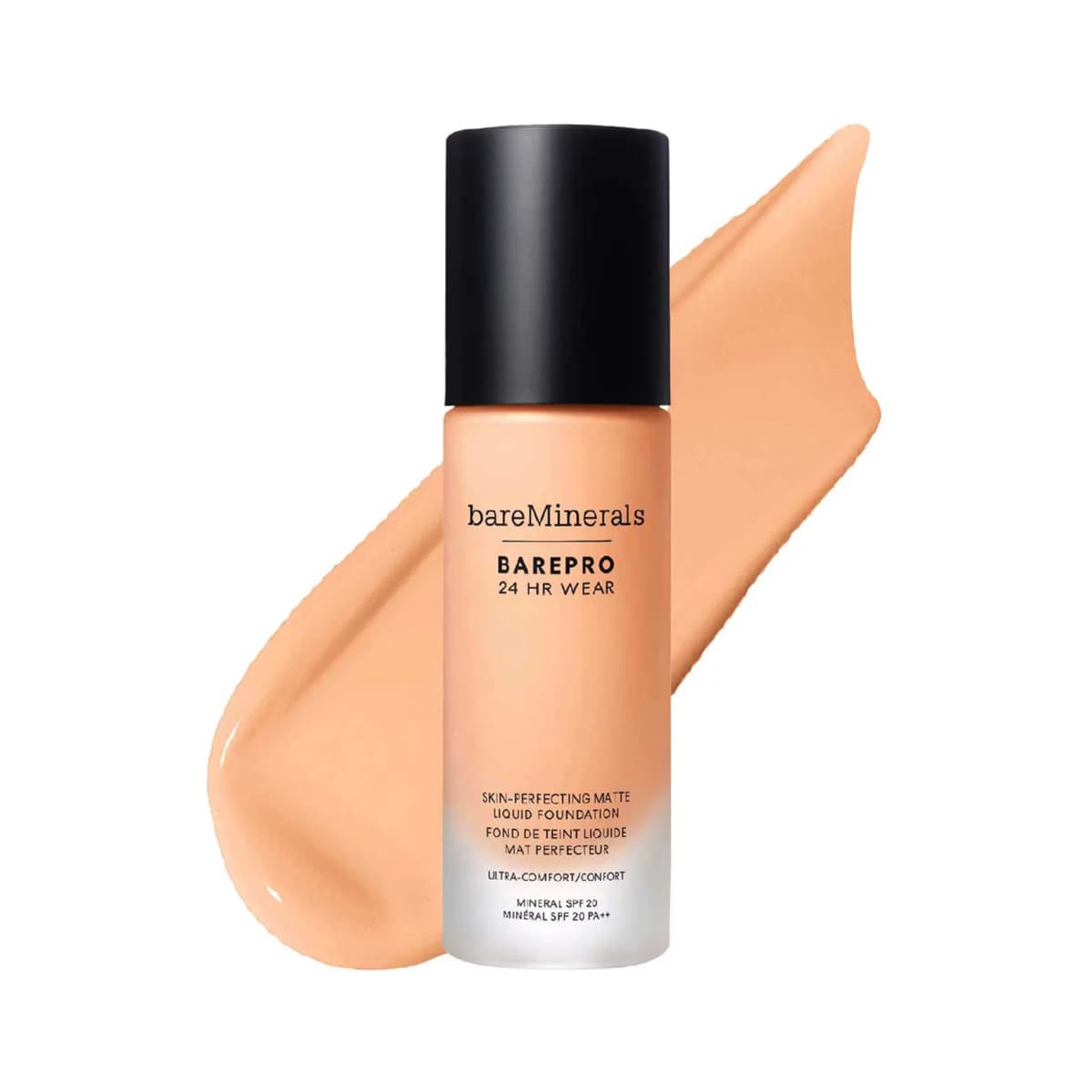 Barepro 24hr Matte Comfort Liquid Foundation Mineral SPF20, Fair 17 Neutral