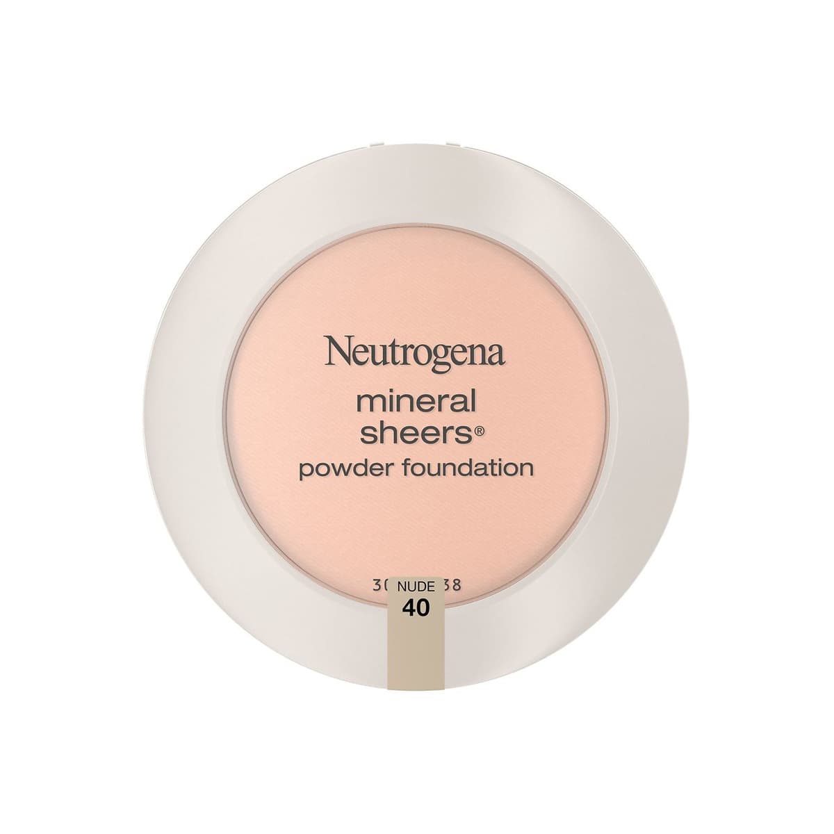 Mineral Sheers Powder Foundation, Nude 40