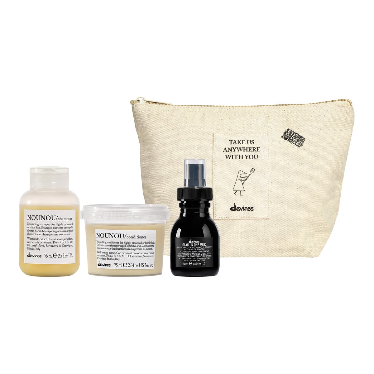 NOUNOU Bestsellers Repair Set for Damaged Hair