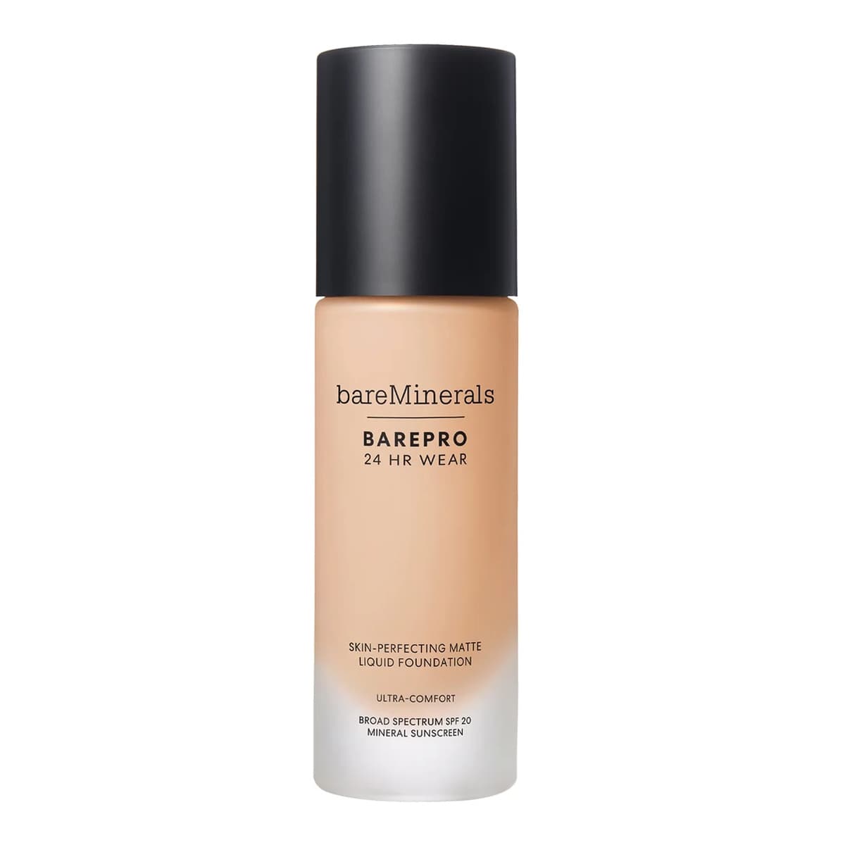 BAREPRO 24 Hour Matte Liquid Foundation Mineral SPF 20, Light 27 Cool