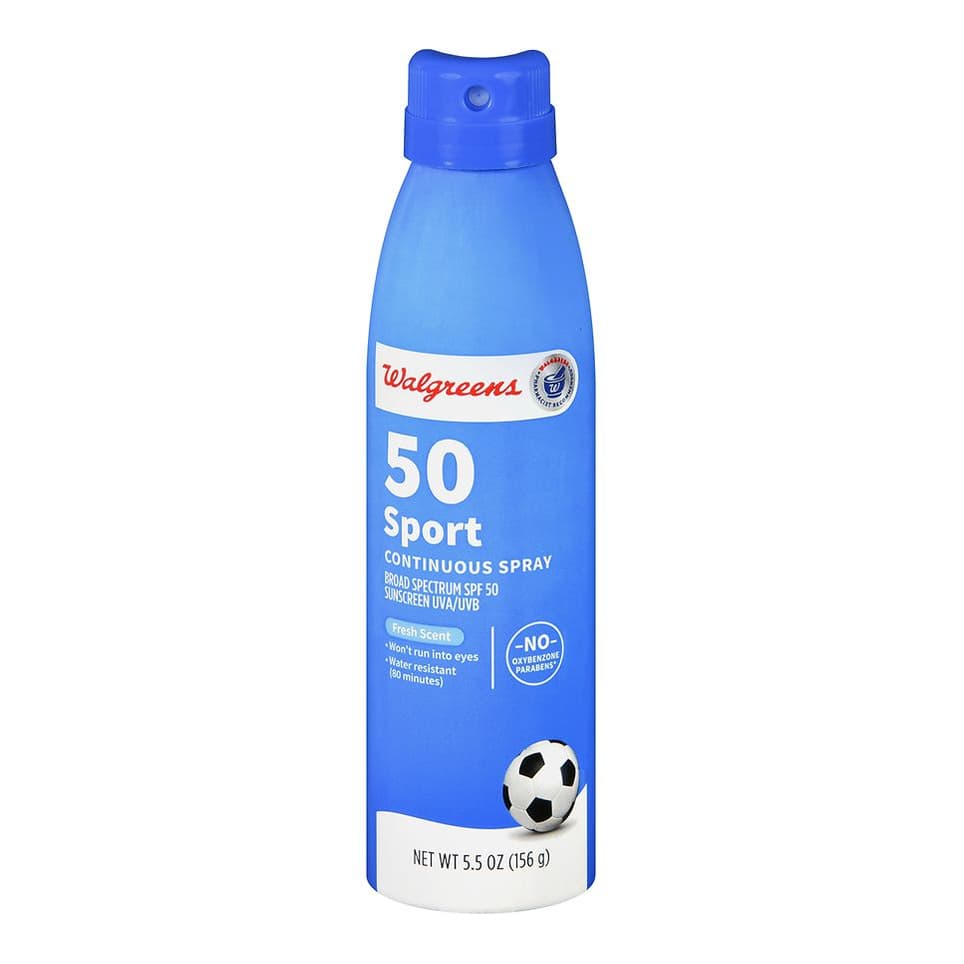 Sport Sunscreen Continuous Spray SPF 50 Fresh
