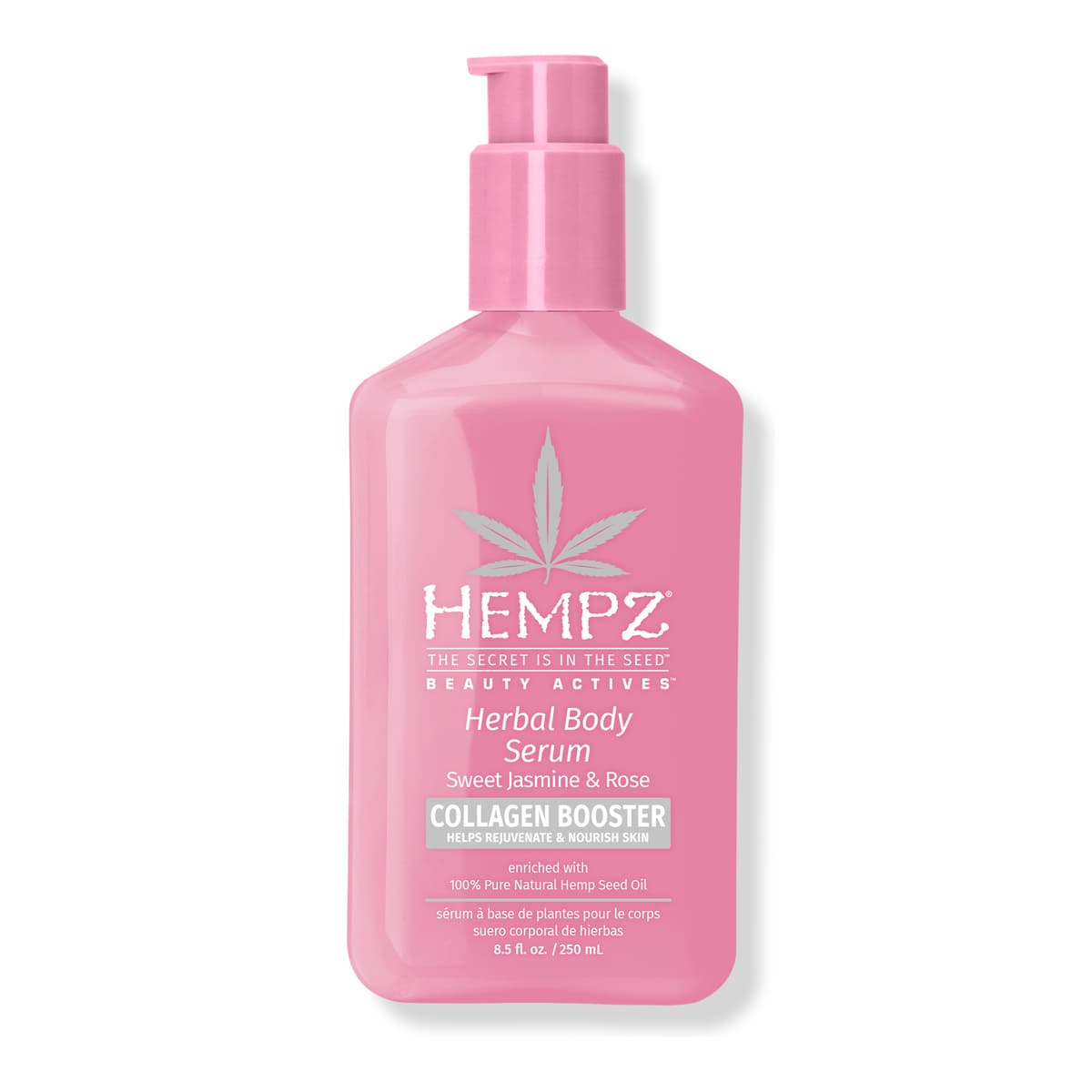 Sweet Jasmine and Rose Herbal Body Serum with Plant Collagen