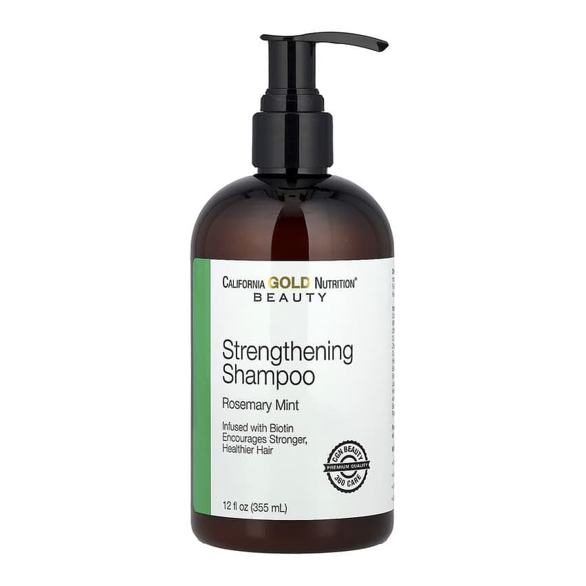 Strengthening Shampoo, Biotin, Rosemary Mint