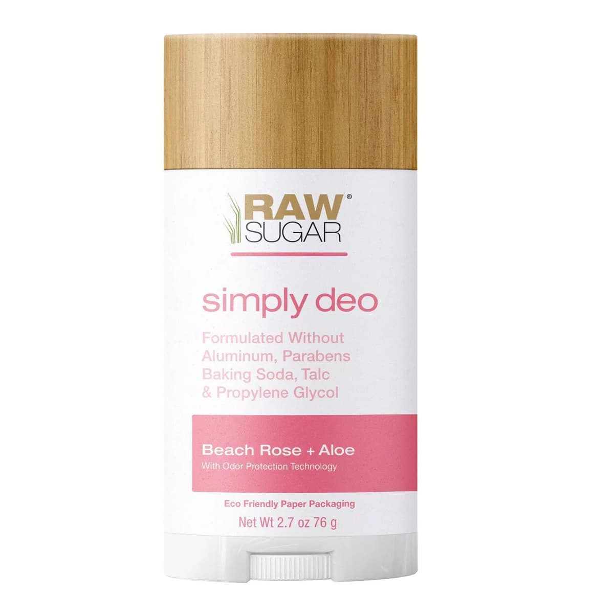 Simply Deo Beach Rose + Aloe Deodorant