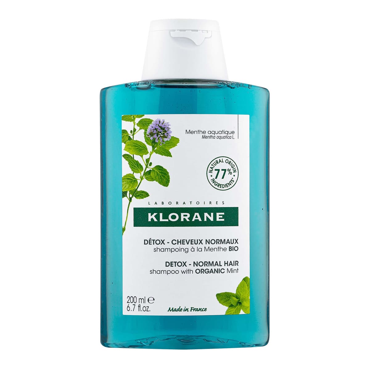Detox Shampoo with Organic Aquatic Mint