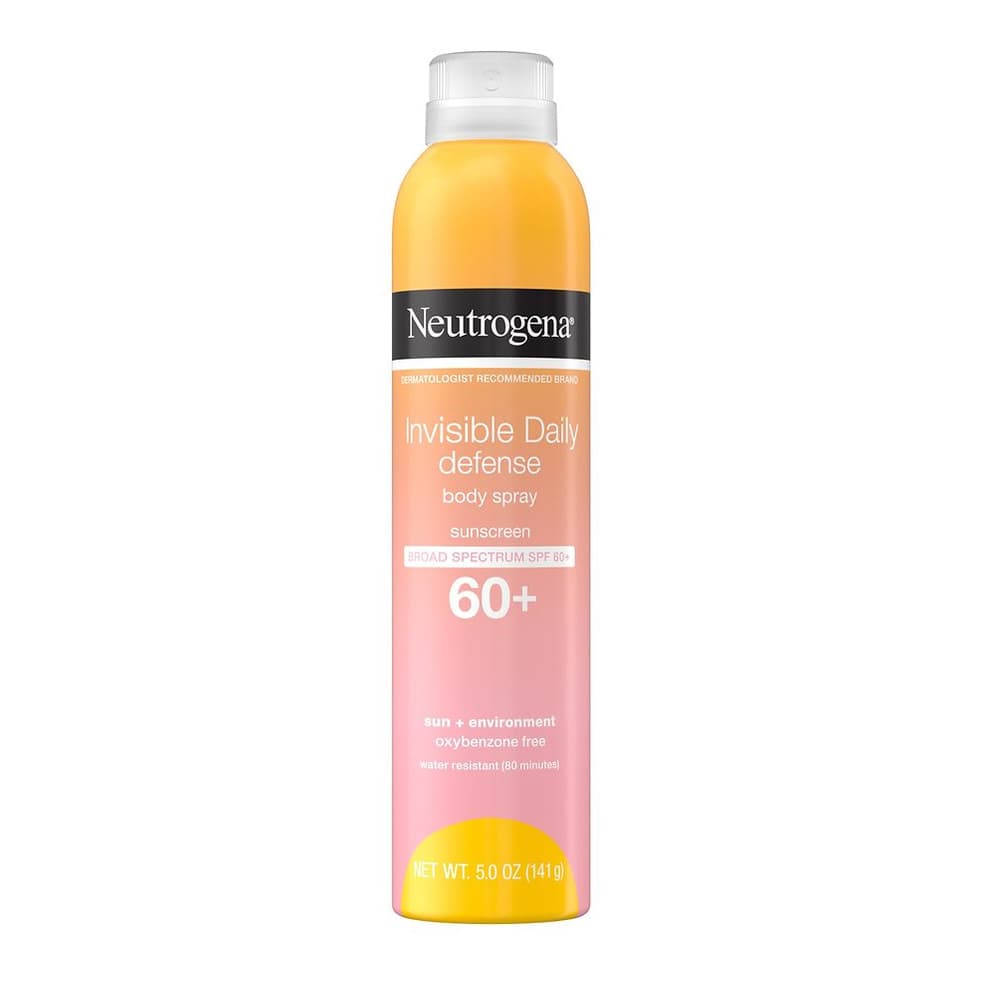 Invisible Daily Defense Sunscreen Spray, SPF 60+
