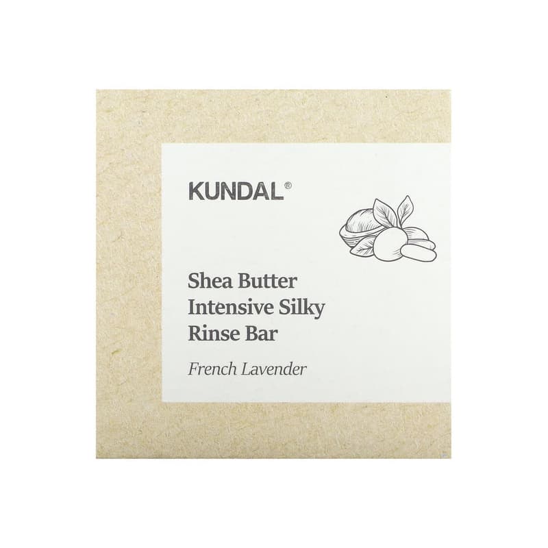Shea Butter Intensive Silky Rinse Bar Soap, French Lavender