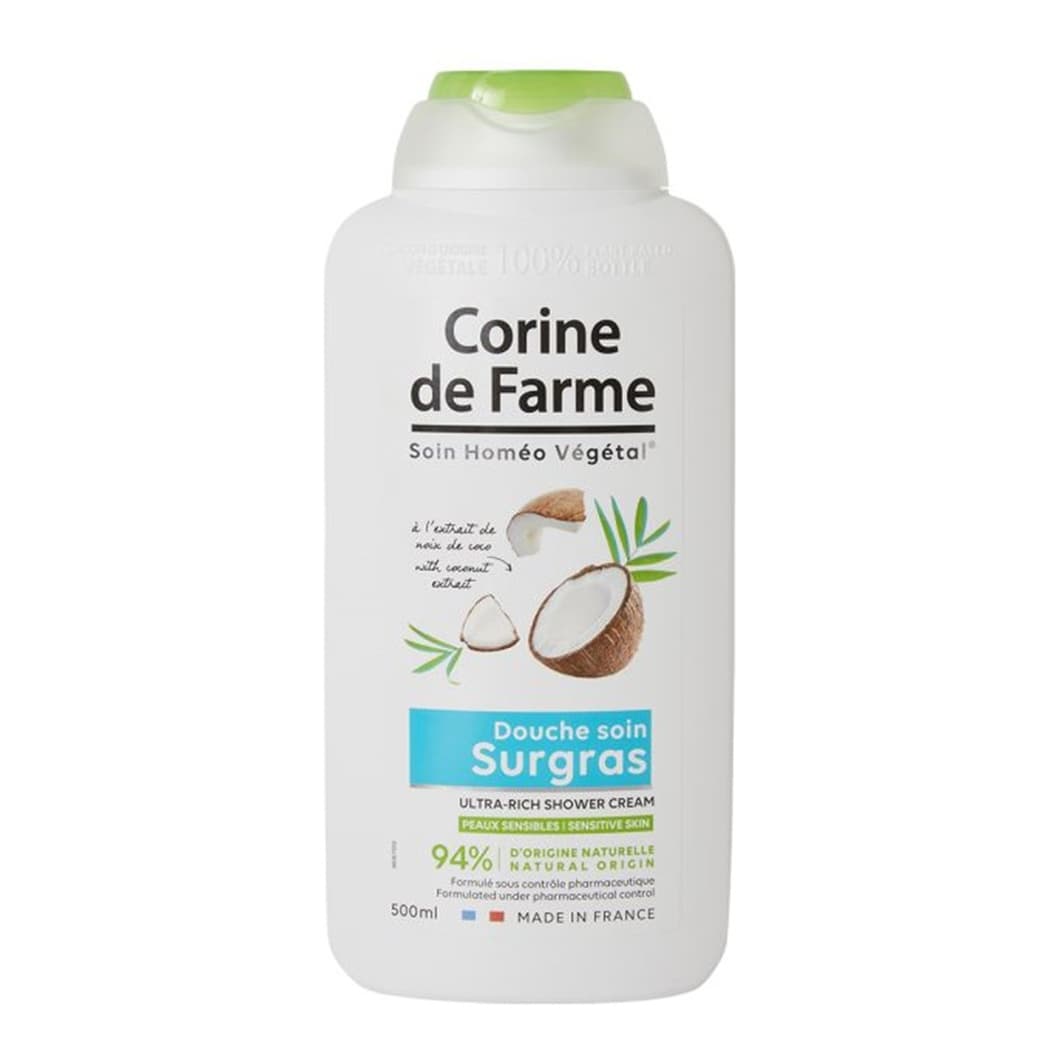 Ultra-Rich Shower Cream with Coconut Extract