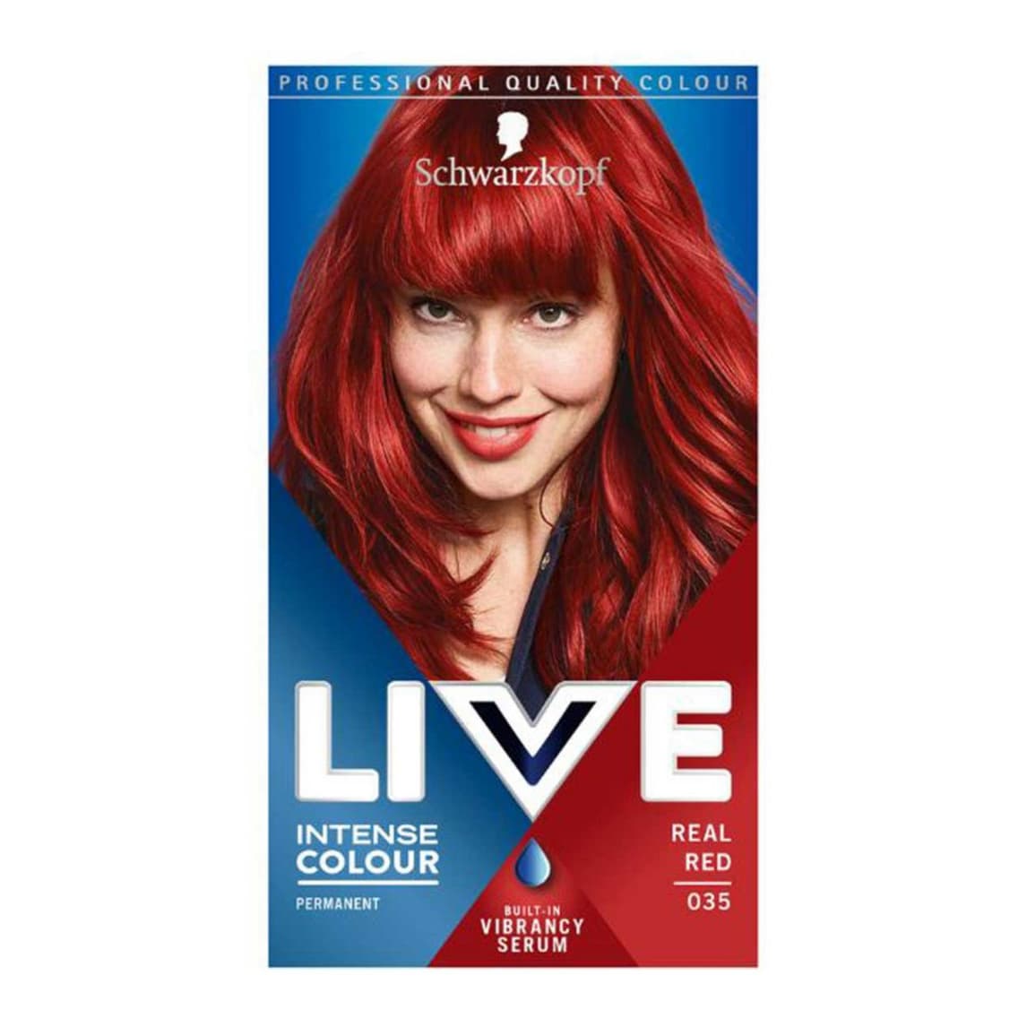 LIVE Real Red 035 Permanent Hair Dye