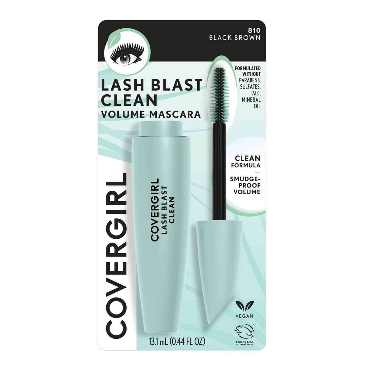 Lash Blast Clean Volume Mascara, Black Brown
