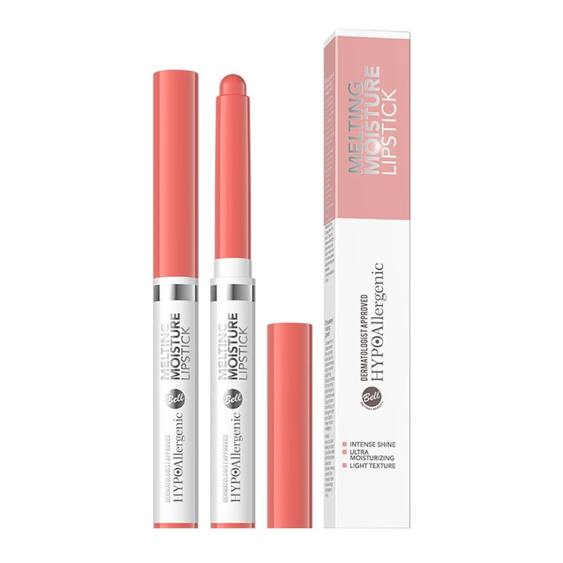 HYPOAllergenic Melting Moisture Lipstick 004 Fresh Coral