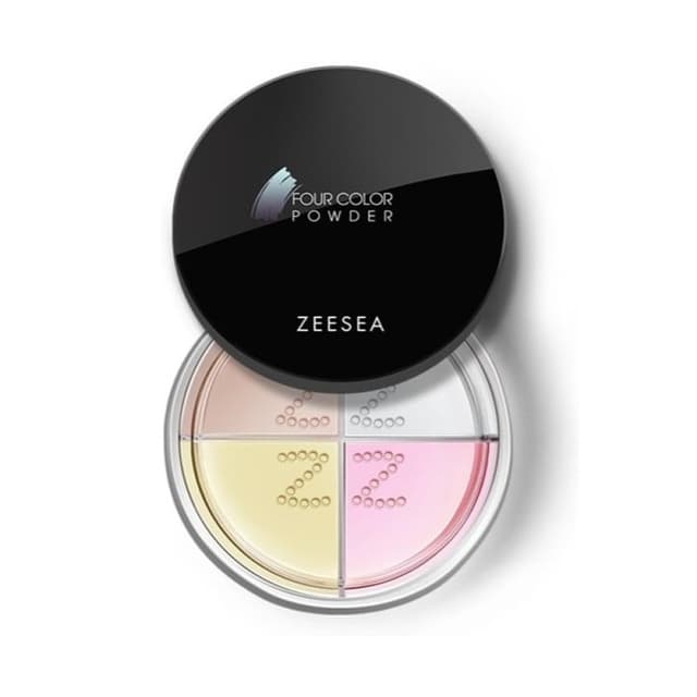 4 Color Loose Powder, #02 Light Beige