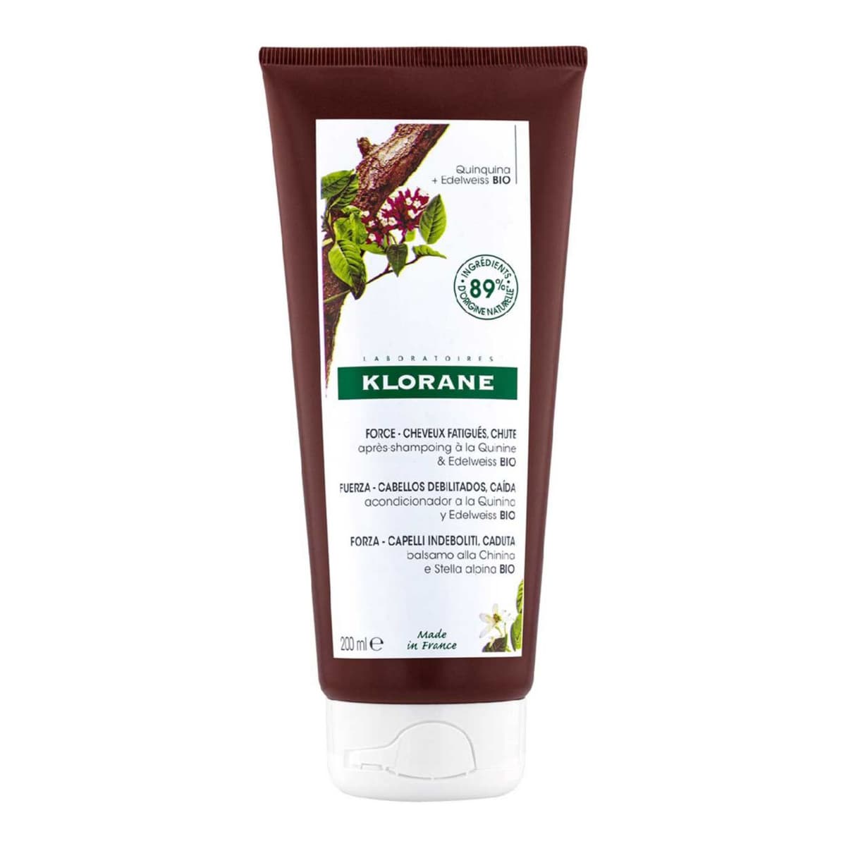 Strengthening Conditioner with Quinine and Organic Edelweiss for Thinning Hair