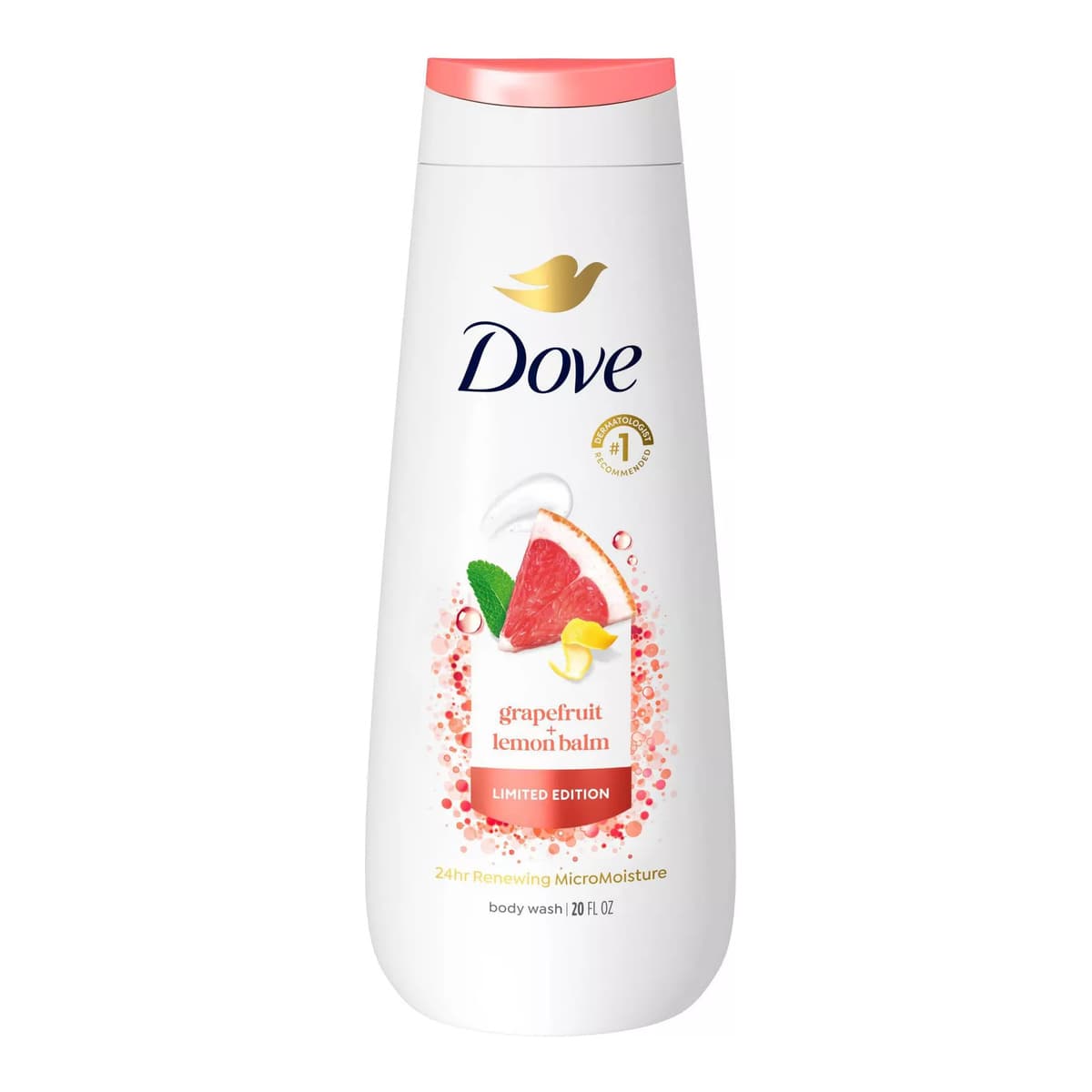 Body Wash - Grapefruit & Lemon Balm - Limited Edition 24HR Lotion-Soft Skin