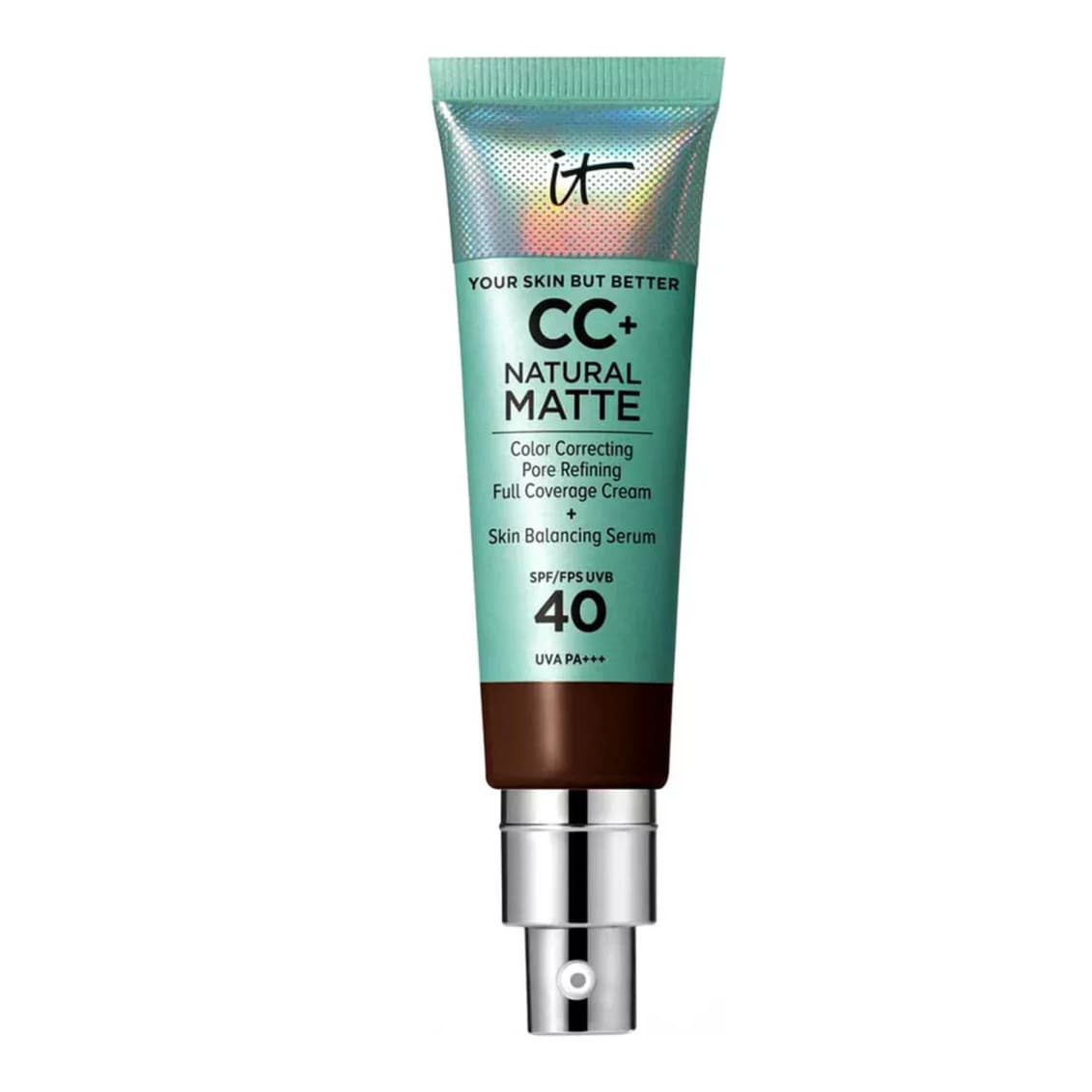 Your Skin But Better CC+ Natural Matte with SPF 40, Deep Mocha