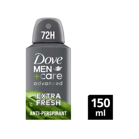 Men+Care Advanced Extra Fresh Deodorant Anti-Perspirant with 1/4moisturising cream for 72hr sweat & odour protection
