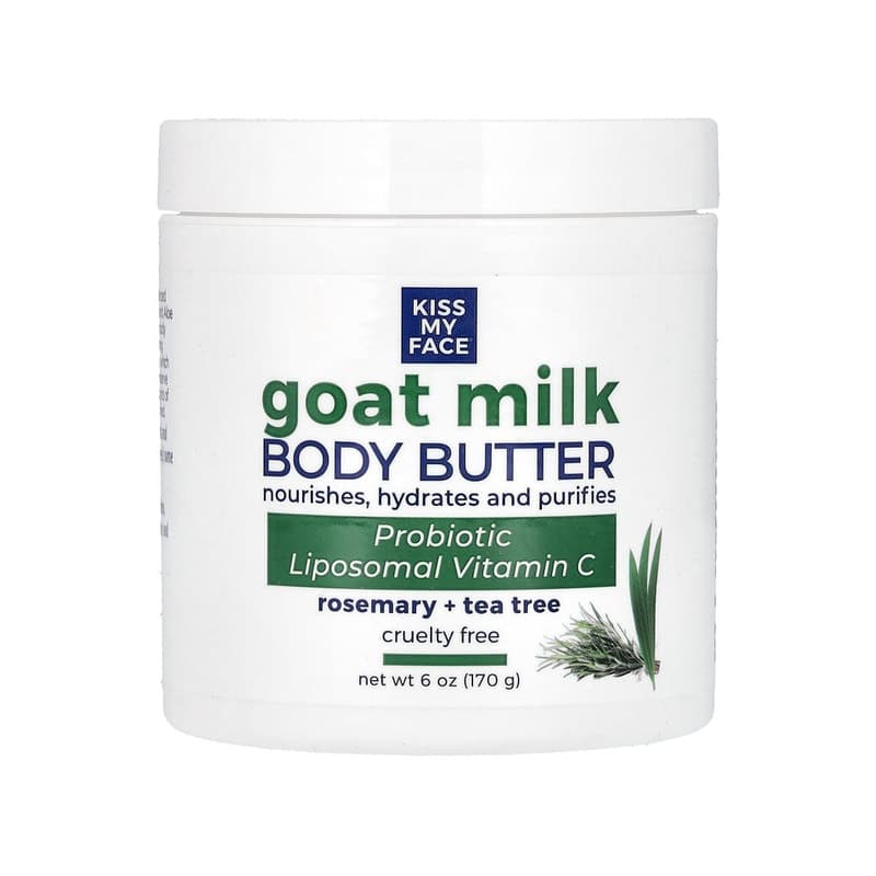Goat Milk Body Butter, Rosemary + Tea Tree