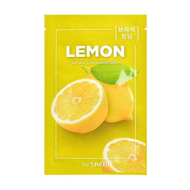 Natural Mask Sheet, #18 Lemon