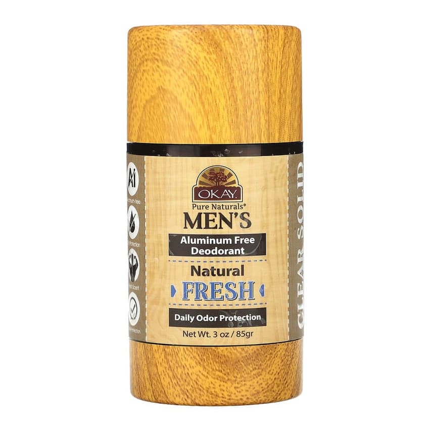 Men's Aluminum Free Deodorant, Natural Fresh