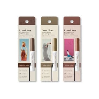 Love Liner Eyebrow Signature Fit Mascara, Hazel Brown