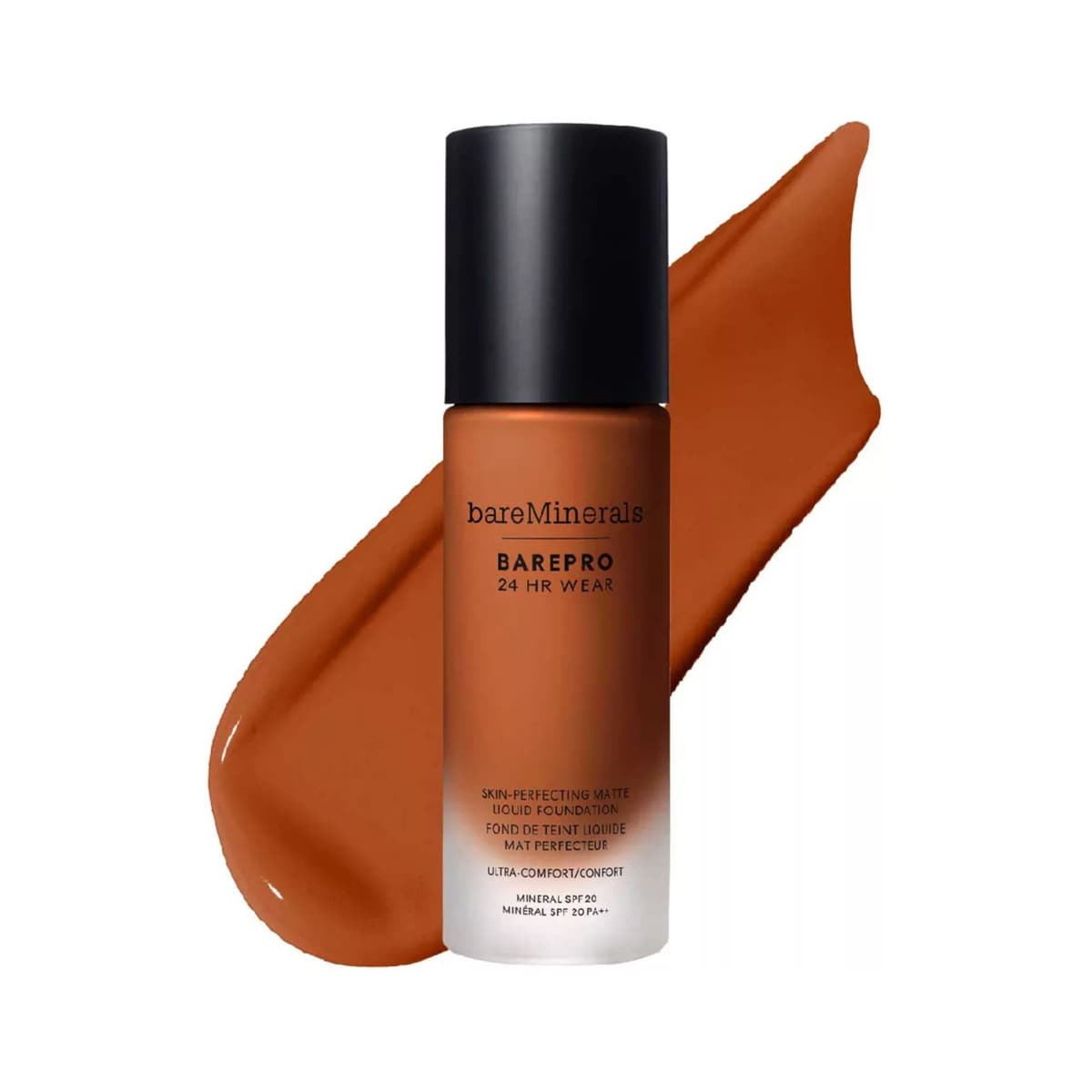 Barepro 24hr Matte Comfort Liquid Foundation Mineral SPF20, deep 50 neutral