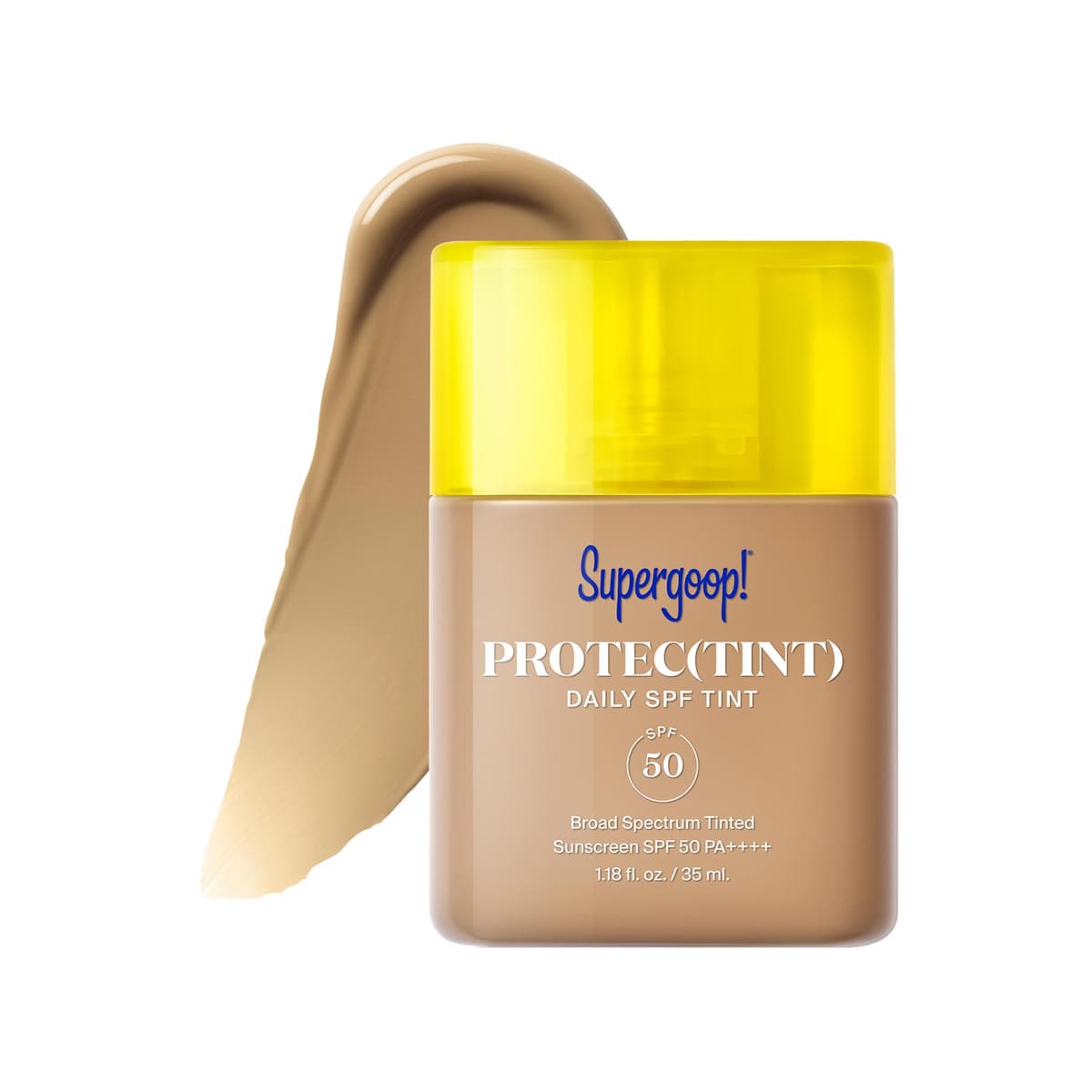 Protec(tint) Daily SPF Tint SPF 50 Sunscreen Skin Tint with Ectoin, 30W